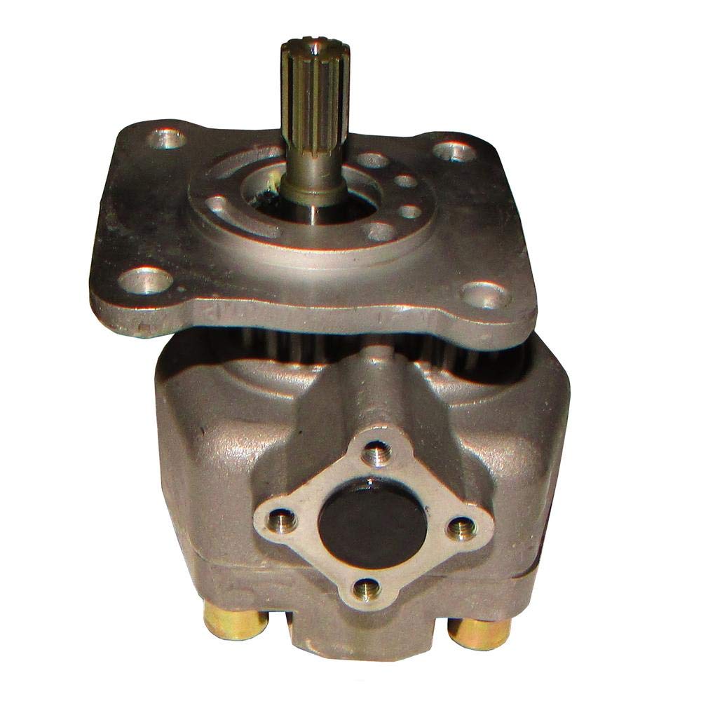 RAParts 38240-76100 Hydraulic Oil Pressure Pump for Kubota Tractor L235 L275 L2402 - Replacement Hydraulic Pump for Tractor Maintenance & Repair