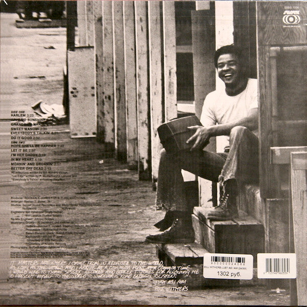 Bill Withers - Just As I Am Vinyl LP Album (Reissue, Remastered, 180g) Mint Condition - Perfect for Record Collectors & Soul Music Lovers