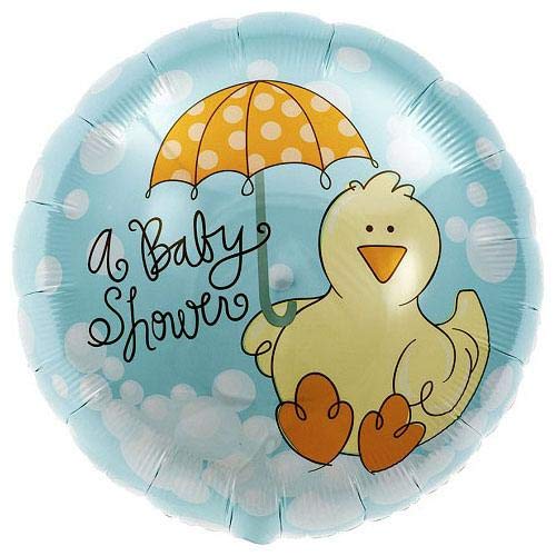 LOONBALLOON 18 Inch Baby Shower Balloons - Cute Duck Design for Gender Reveal, Newborn Celebration & Nursery Decor - Perfect for Baby Showers, Birthdays & Party Decorations