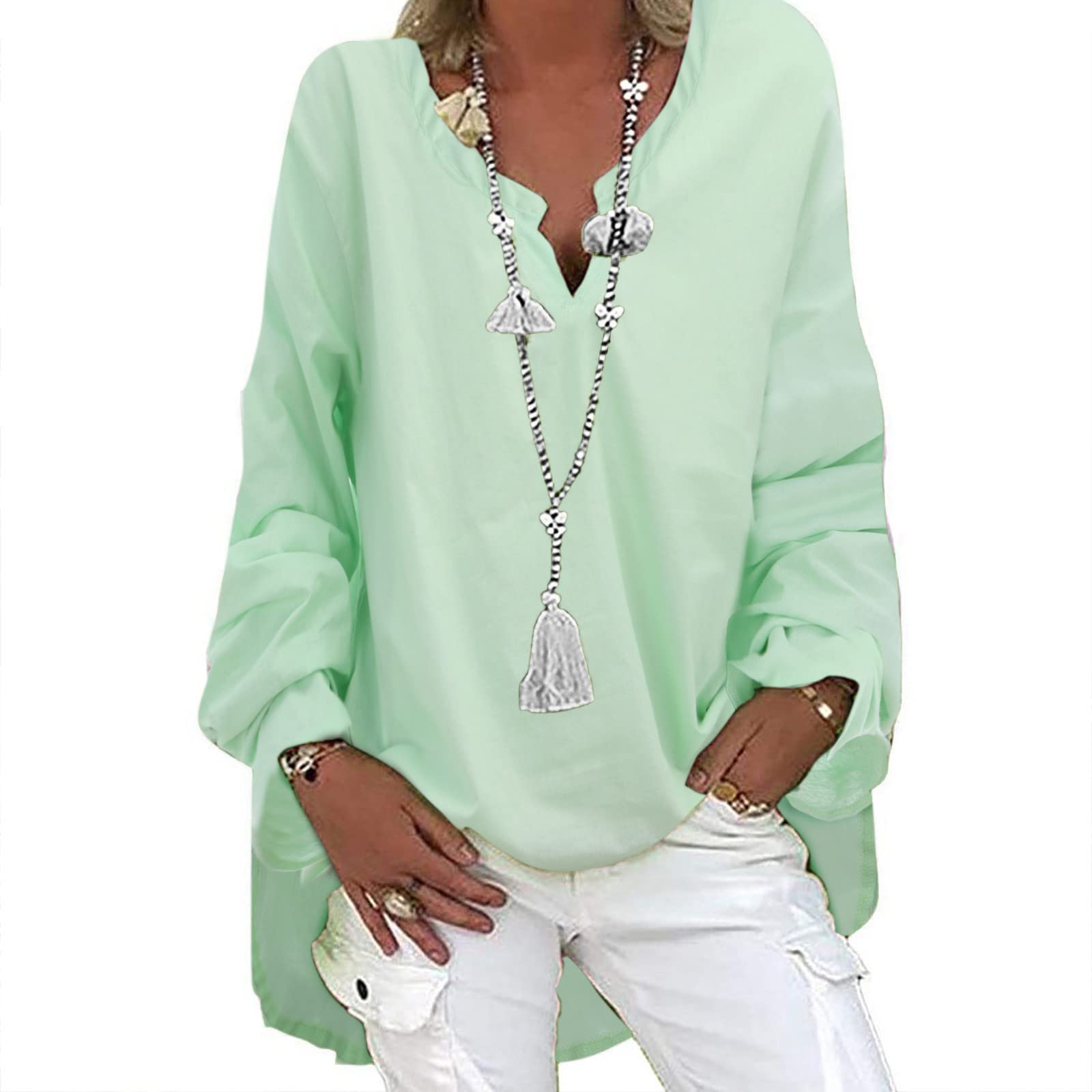 Trendy Women's Summer Tops 2022 - Casual & Dressy Shirts with Basic Fit for Holiday & Everyday Wear | Perfect for Beach Outings, Office Wear & Date Nights