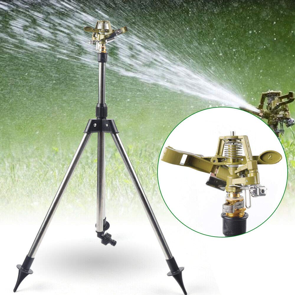Adjustable Height Tripod Sprinkler Bracket for Farm Irrigation, Lawn & Garden Watering – Durable Nozzle for Efficient Agriculture & Landscaping | Perfect for Crops, Lawns, and Outdoor Plants