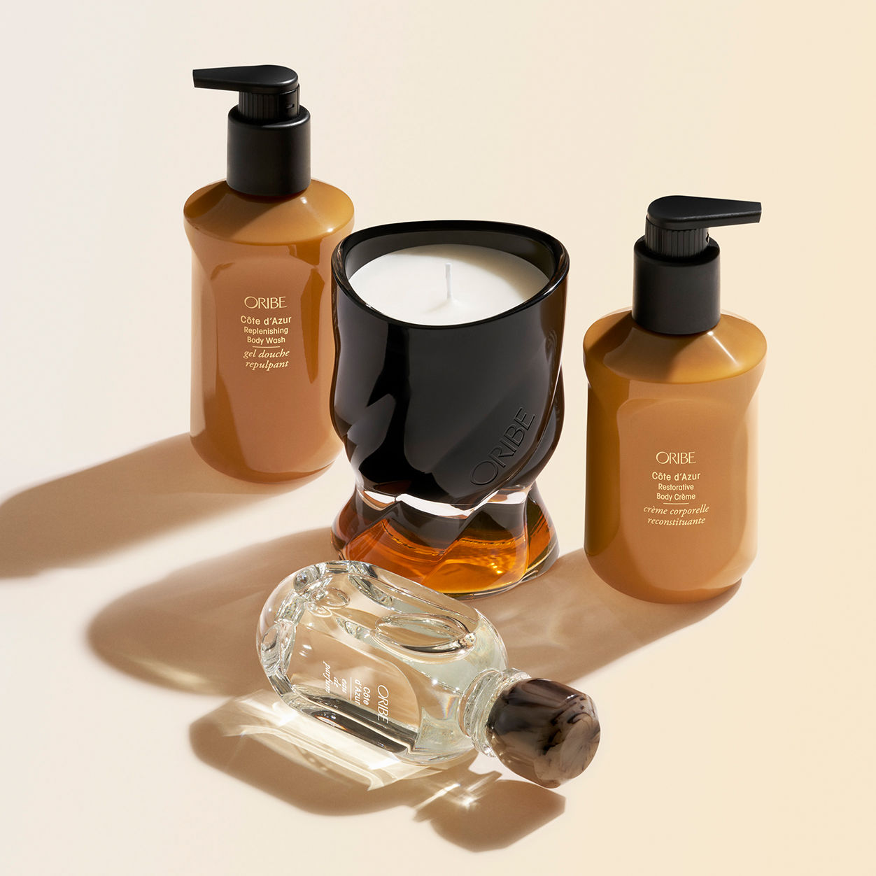 Luxury Cote d'Azur Replenishing Body Wash for Dry Skin - Hydrating & Moisturizing Shower Gel with Natural Oils - Perfect for Spa Day & Relaxing Bath Time