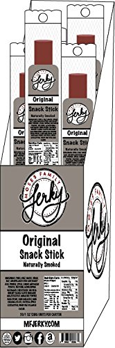 Premium Moses Family Beef Jerky Sticks - Original Flavor, 1oz (80 Pack) | High Protein, Low Carb Snack for Hiking, Camping & Road Trips | Fresh, Tender & Delicious Meat Snacks