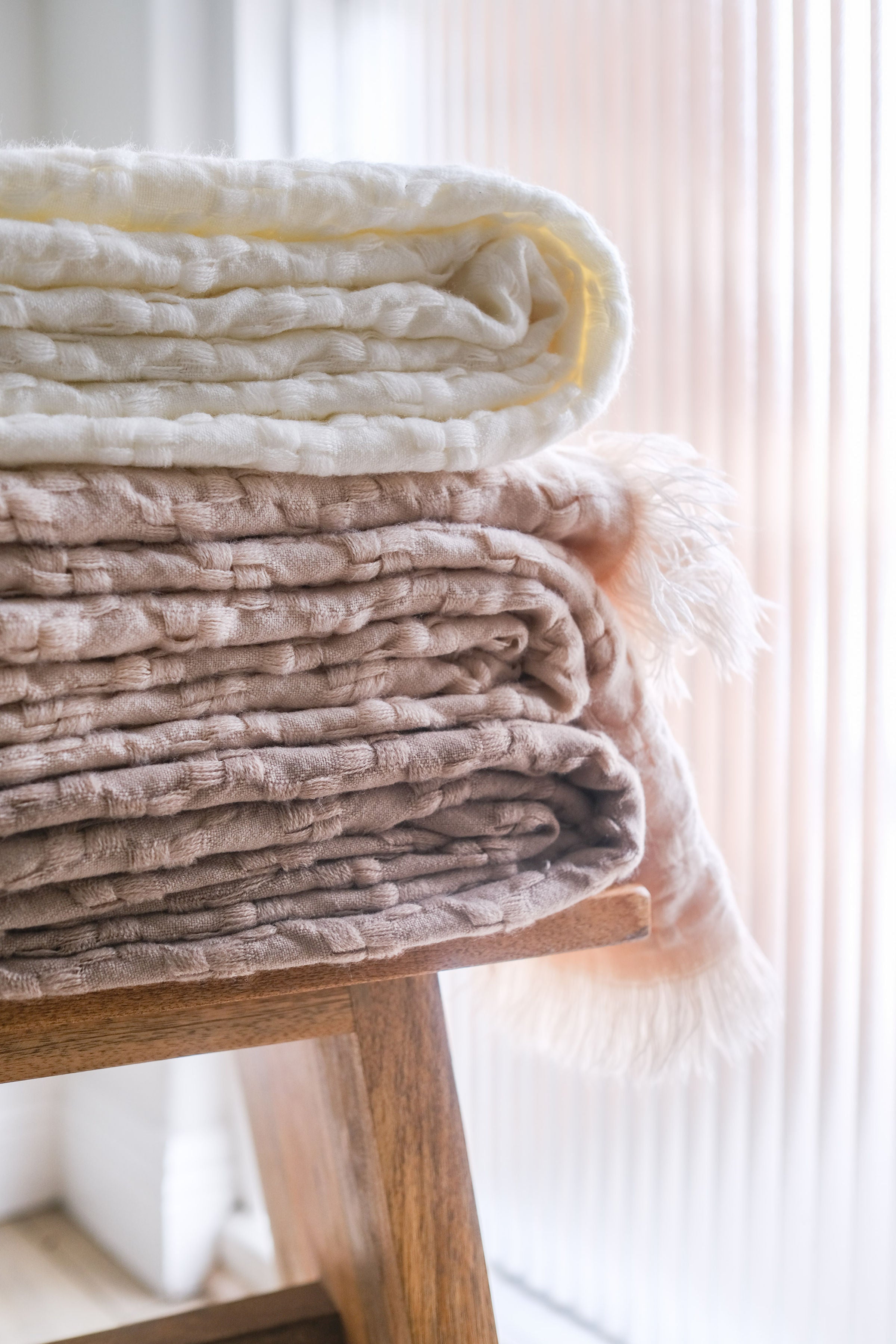 Delphine Oversized Throw Blanket - Soft & Cozy Large Knit Blanket for Couch, Bed, and Sofa - Perfect for Lounging, Napping, and Home Decor