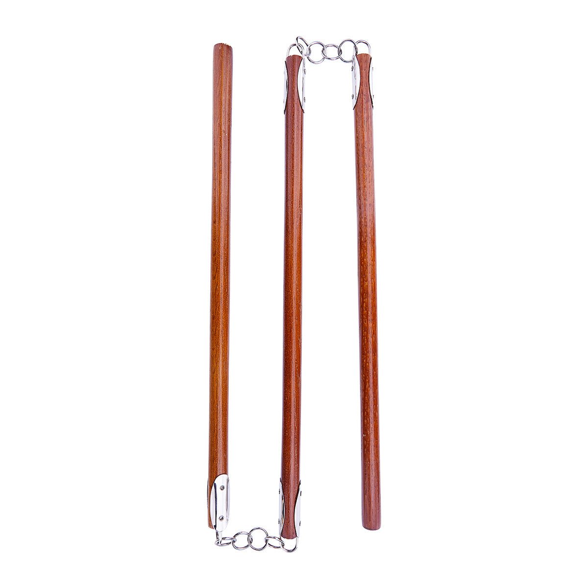 Premium 3-Section Red Oak Walking Staff - Hiking, Trekking & Outdoor Adventure Accessory