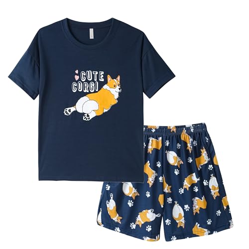 Cute Corgi Navy
