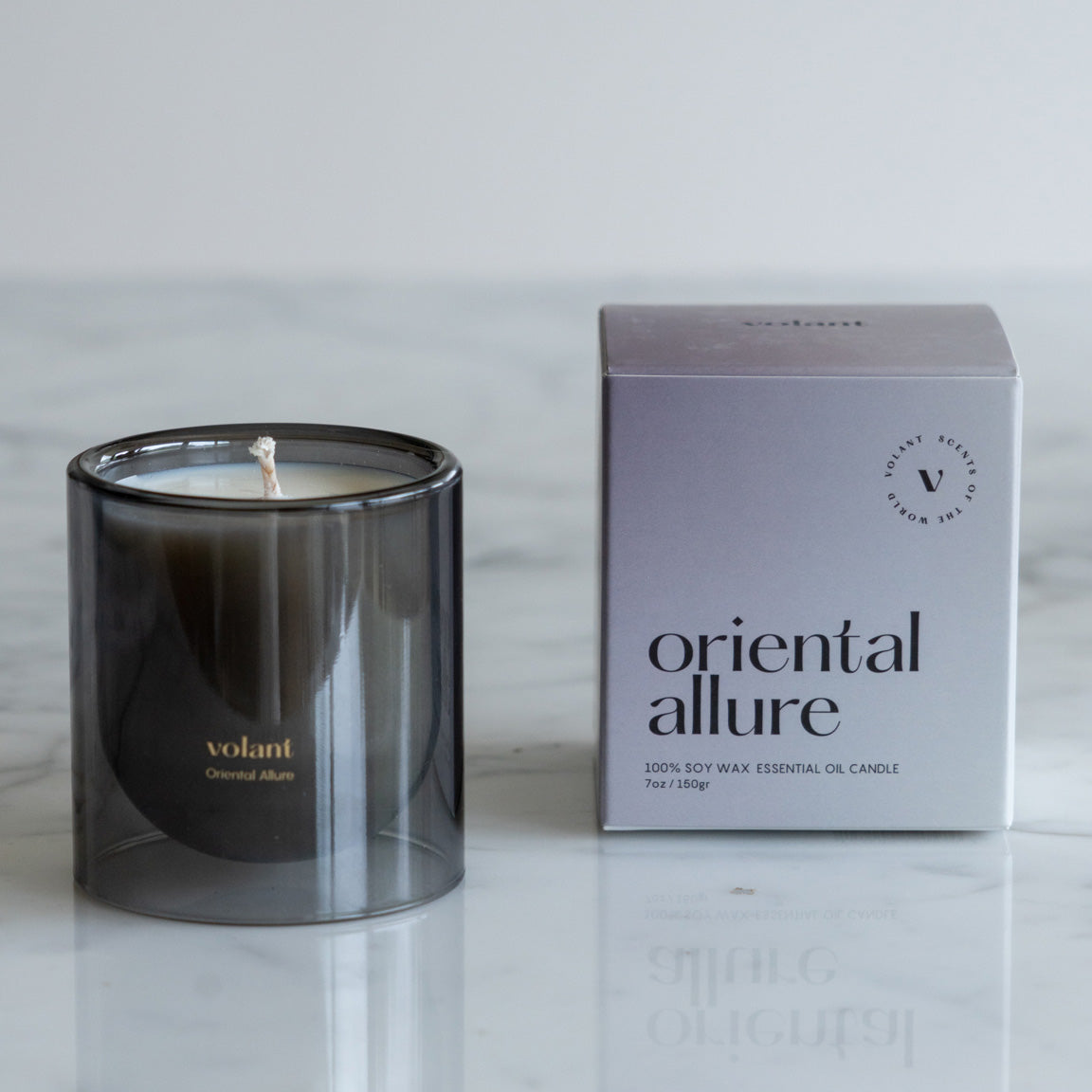 Oriental Allure Scented Candle - Exotic Aromatherapy for Home Relaxation & Meditation | Perfect for Living Room, Bedroom & Spa