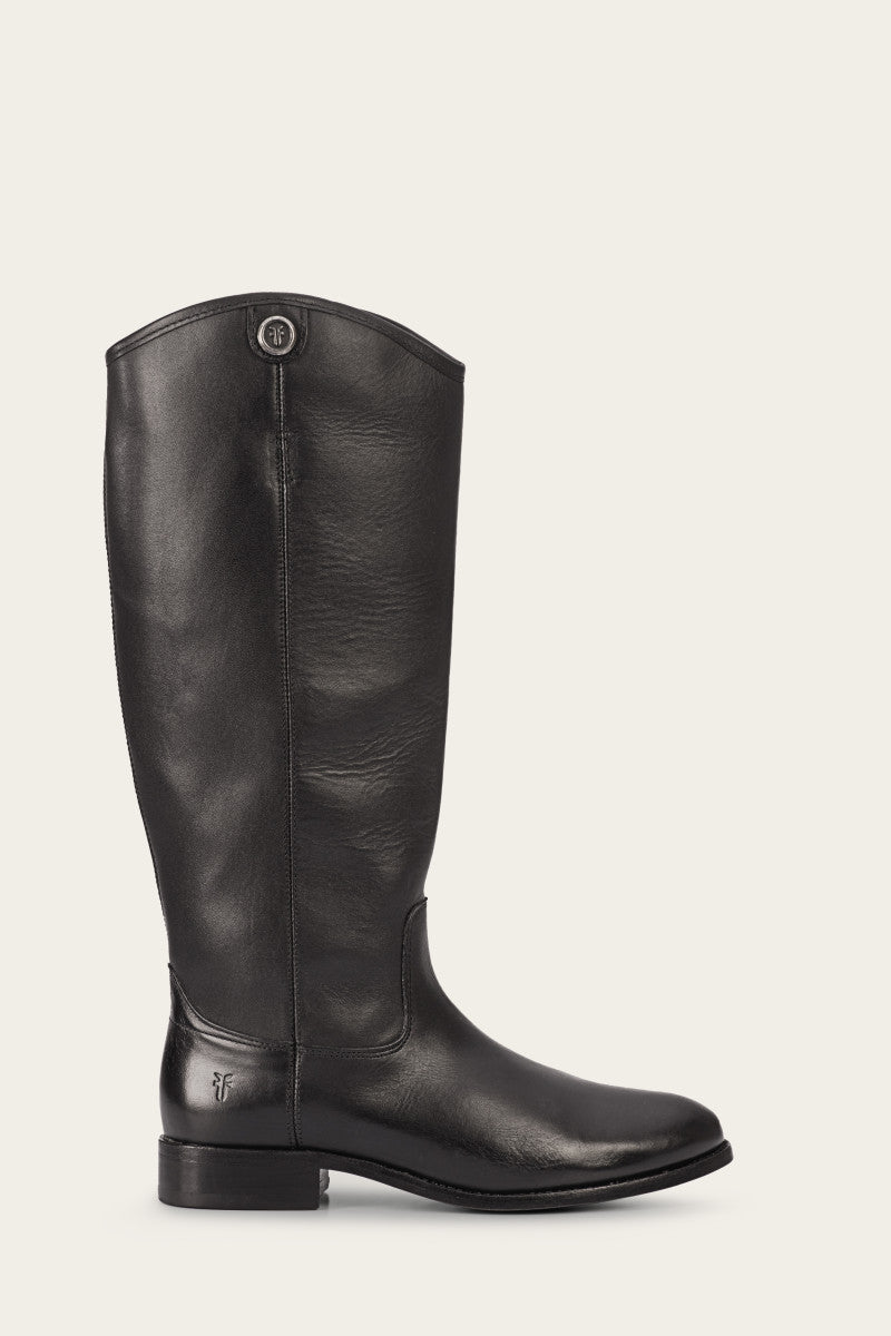 Melissa Button 2 Wide Calf Boots - Pre-Owned & Eco-Friendly Women's Fashion for Work, Casual & Winter Outfits