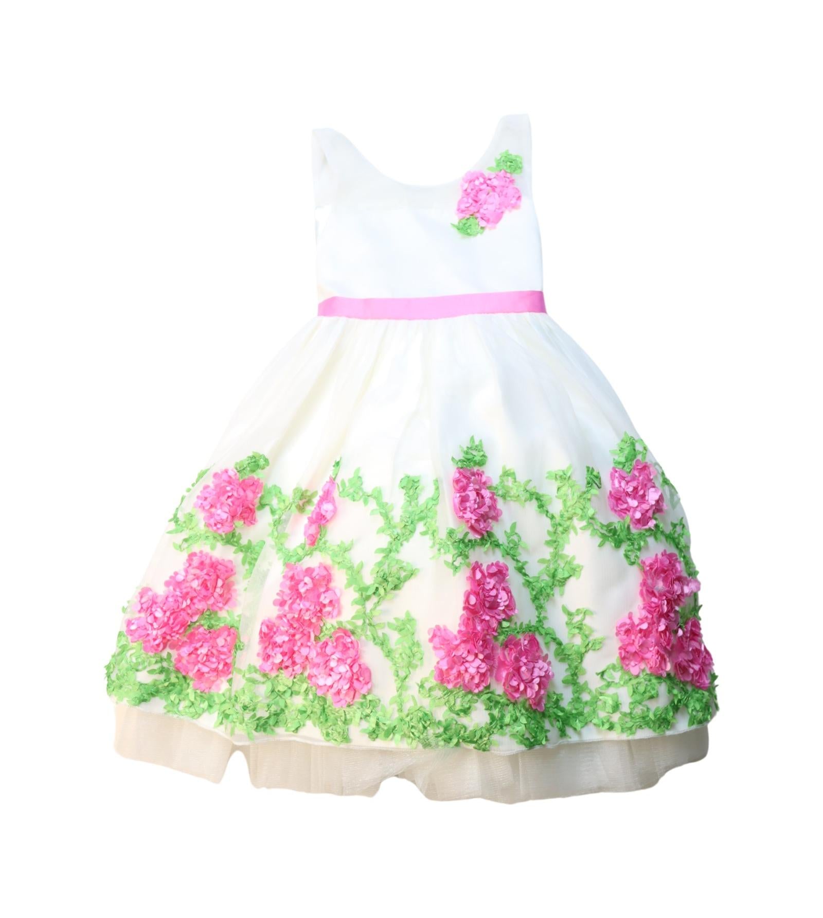 American Princess Sleeveless Dress for Girls 4T - Perfect for Birthday Parties, Pageants & Special Occasions