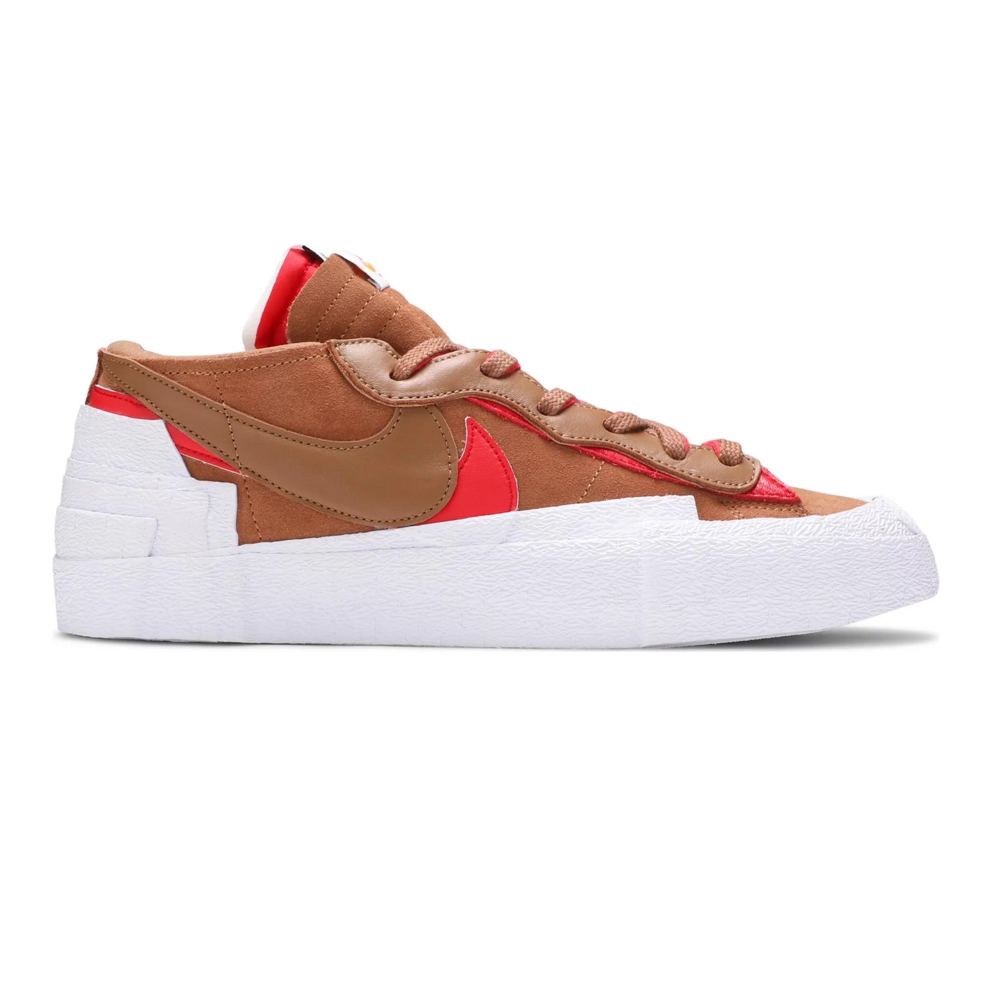 Sacai x Blazer Low Sneakers 'British Tan' - Stylish & Comfortable Casual Shoes for Men & Women | Perfect for Streetwear, Work & Everyday Outfits