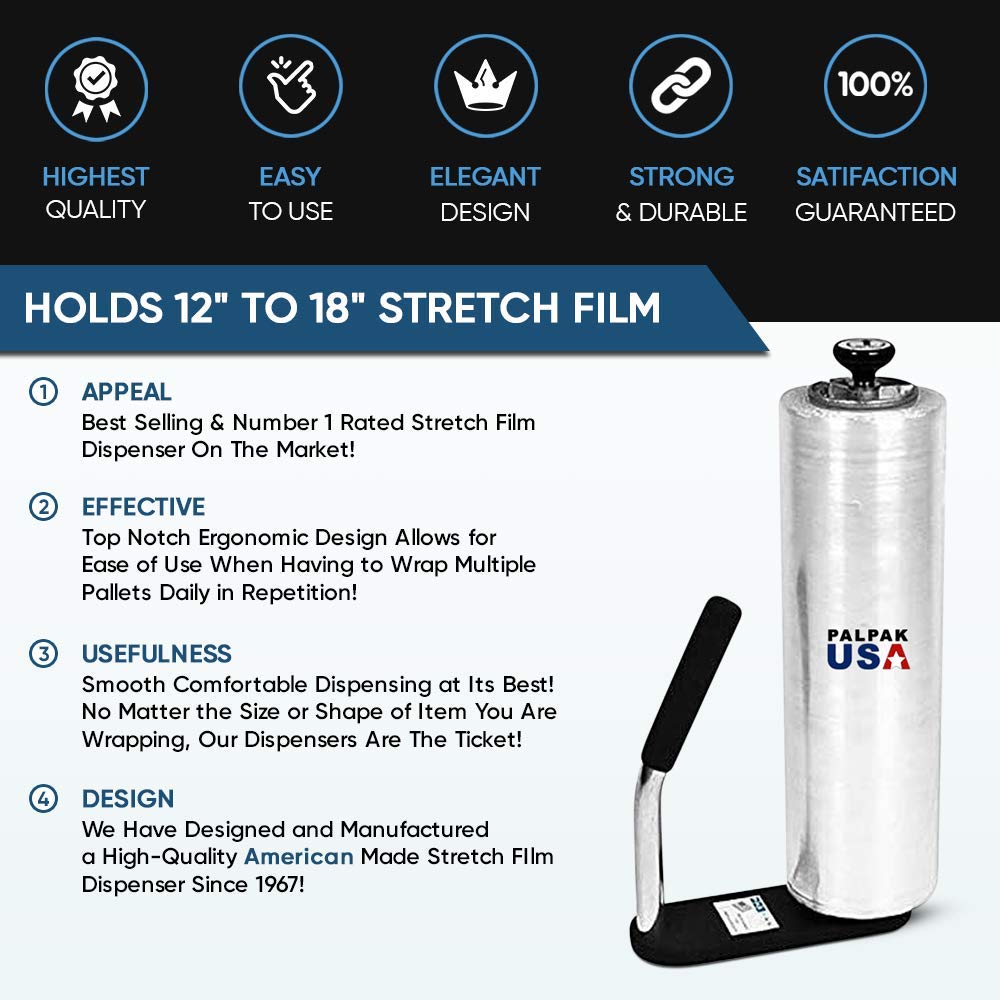Premium Stretch Film Dispenser - Heavy Duty 16