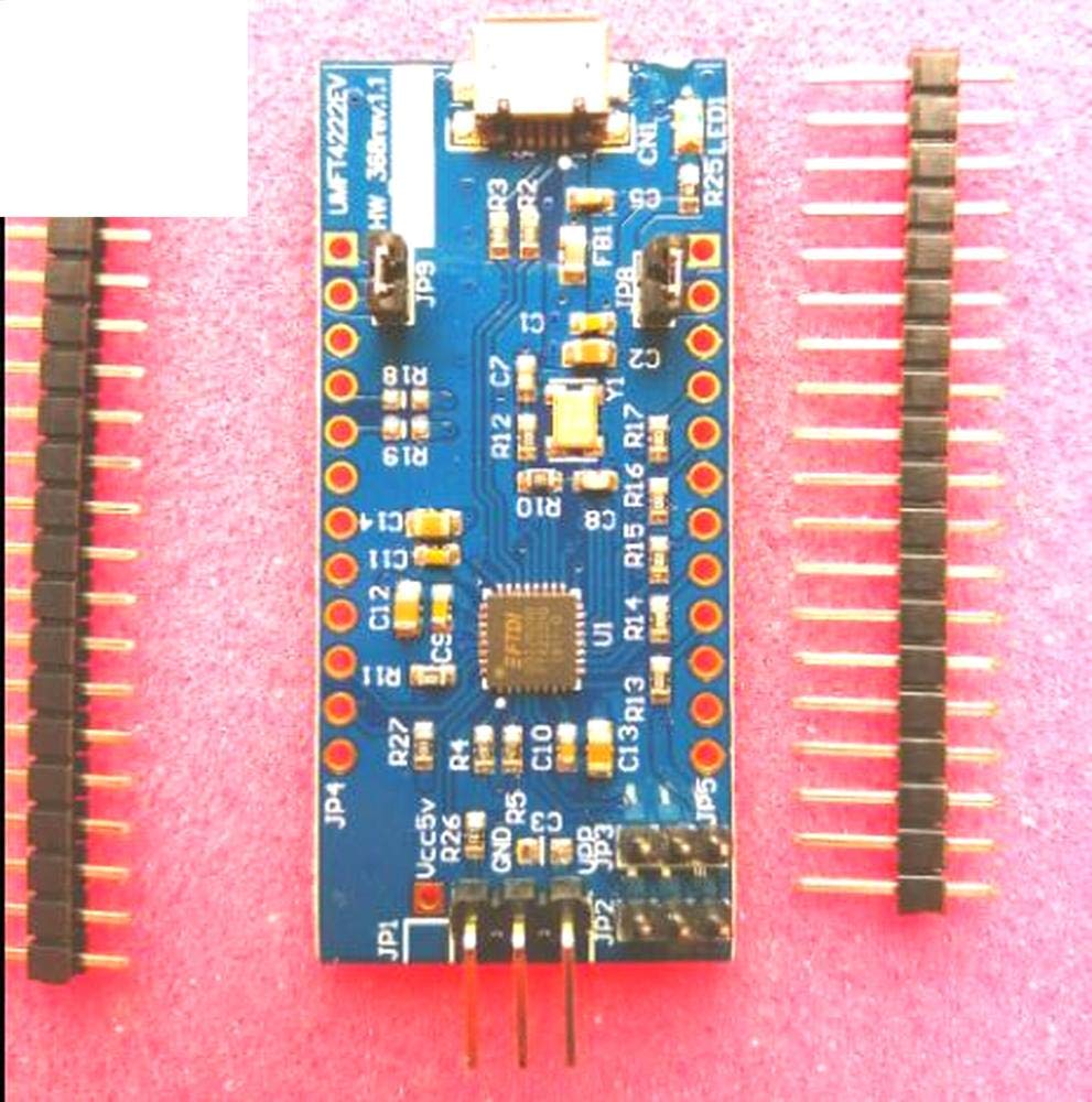 FTDI UMFT4222EV-D Hi-Speed USB 2.0 Multicast Adapter Board - Fast Data Transfer for Industrial Automation & Embedded Systems