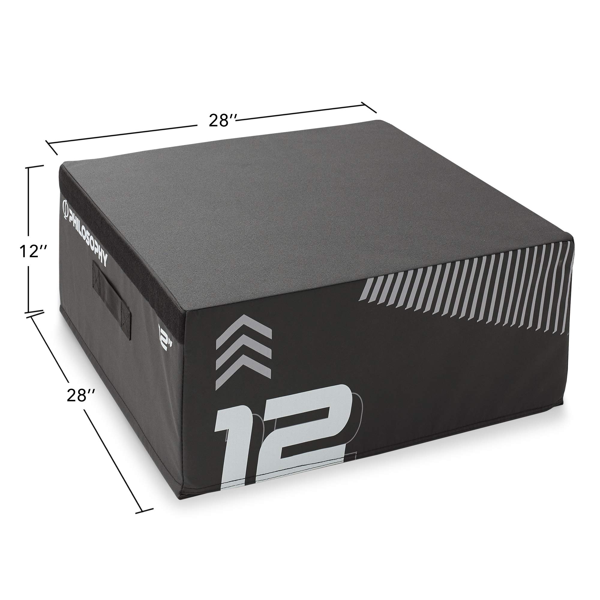 Premium Soft Foam Plyometric Box - Adjustable Jump Training Box for CrossFit, HIIT & Home Workouts - Ideal for Strength Training, Agility Drills & Fitness Conditioning