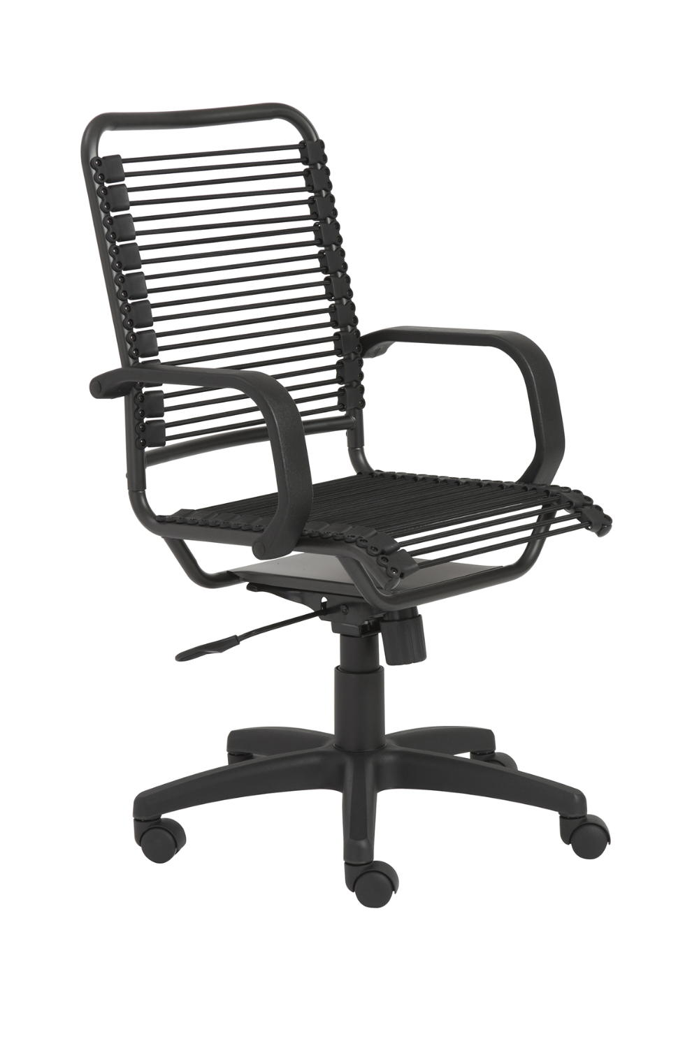 Bradley High Back Bungee Office Chair - Ergonomic Mesh Executive Chair with Graphite Frame & Black Base - Perfect for Home Office, Gaming & Workspace Comfort