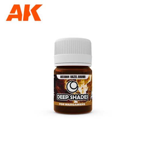AK Deep Shades Hazel Brown Colored Contact Lenses - Natural & Comfortable for Daily Wear, Cosplay, Halloween & Special Events