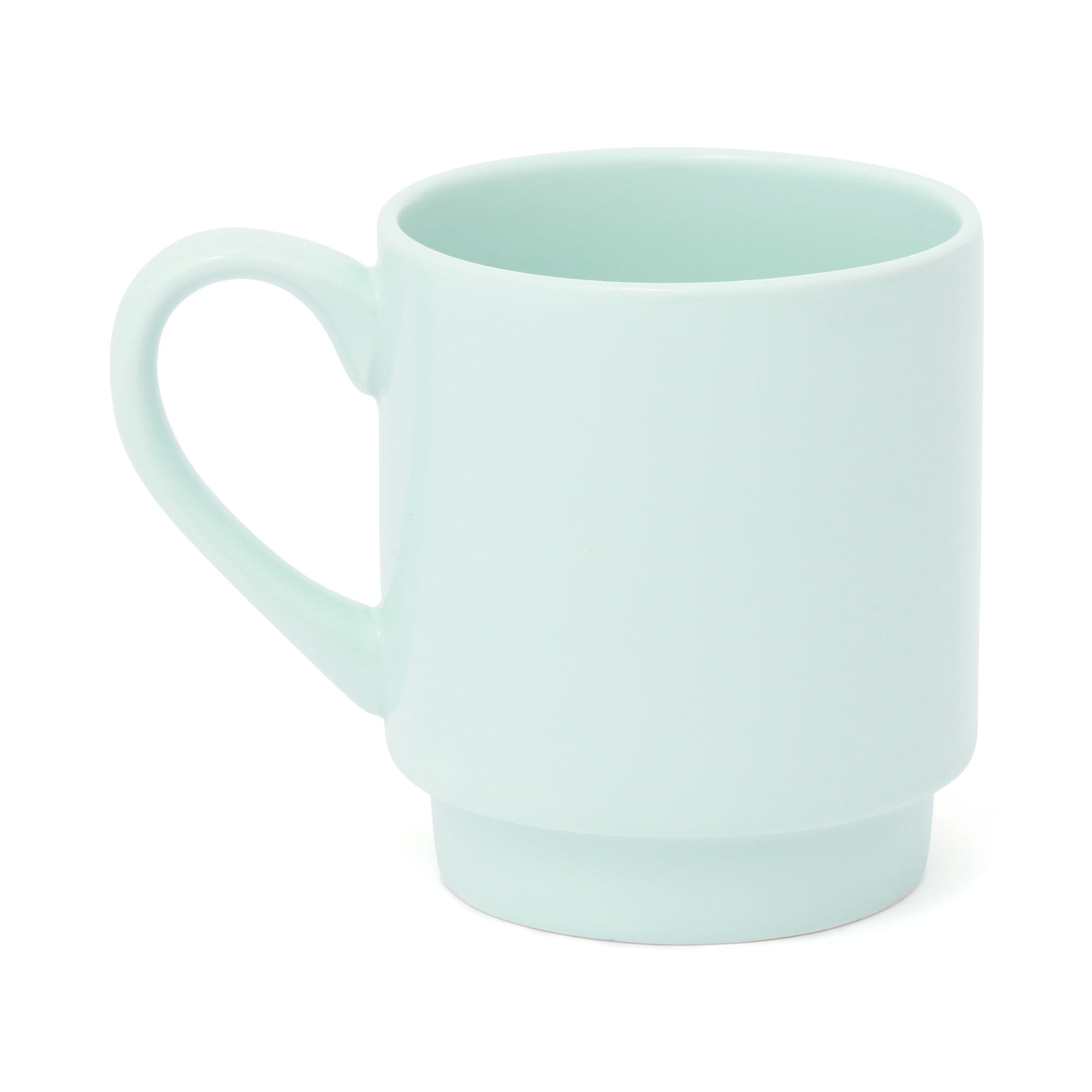 Mio Logo Mint Green Coffee Mug - Insulated Travel Tumbler for Hot & Cold Drinks - Perfect for Office, Commuting, and Outdoor Adventures