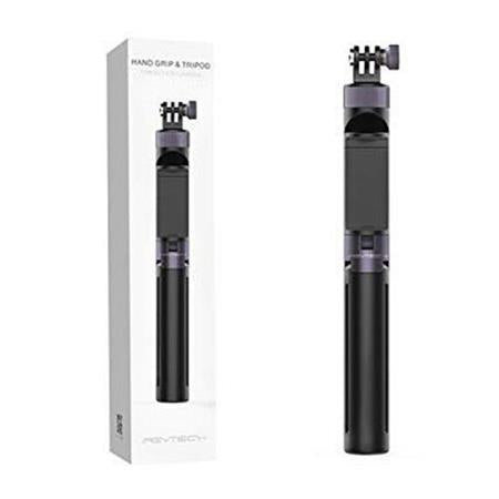 PGYTECH Hand Grip & Tripod Extension Pole - Compact Camera Grip with Adjustable Tripod Stand for DSLR, Mirrorless, Smartphone - Perfect for Vlogging, Travel Photography & Outdoor Adventures