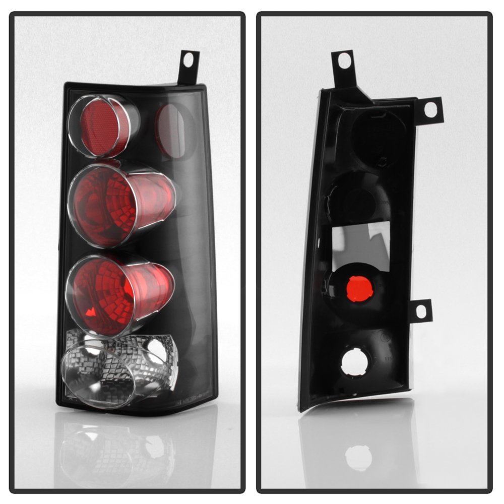 Chevy Express 2003-2008 Euro Style LED Tail Lights - Rear Brake Lamps Replacement - Upgrade for Enhanced Visibility & Style at Night Driving