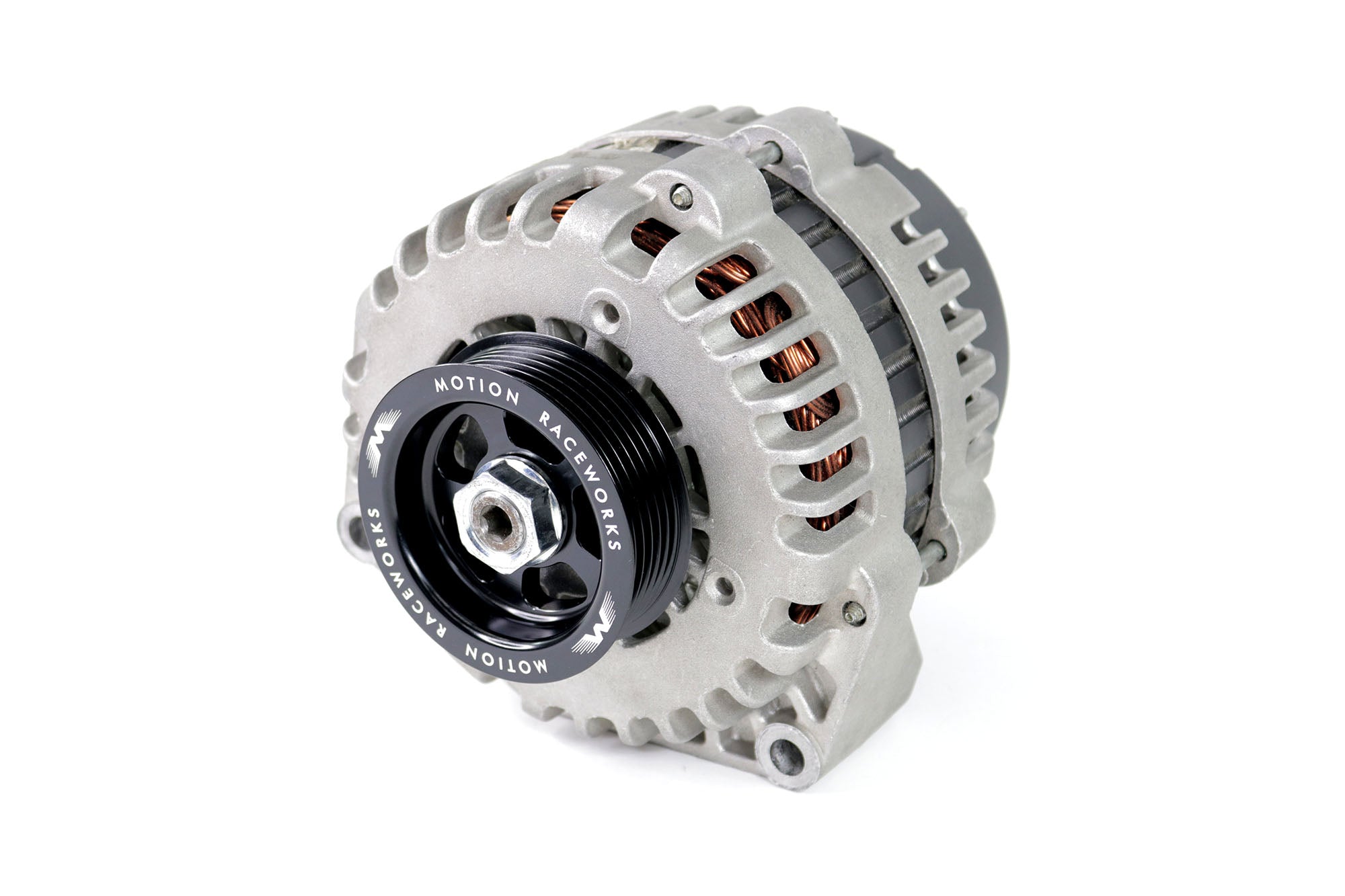 LS 3 OD Billet Overdrive Alternator Pulley 6 Rib 10 10042 - High Performance Upgrade for Chevy LS Engines - Perfect for Racing, Towing & High Electrical Demand Applications