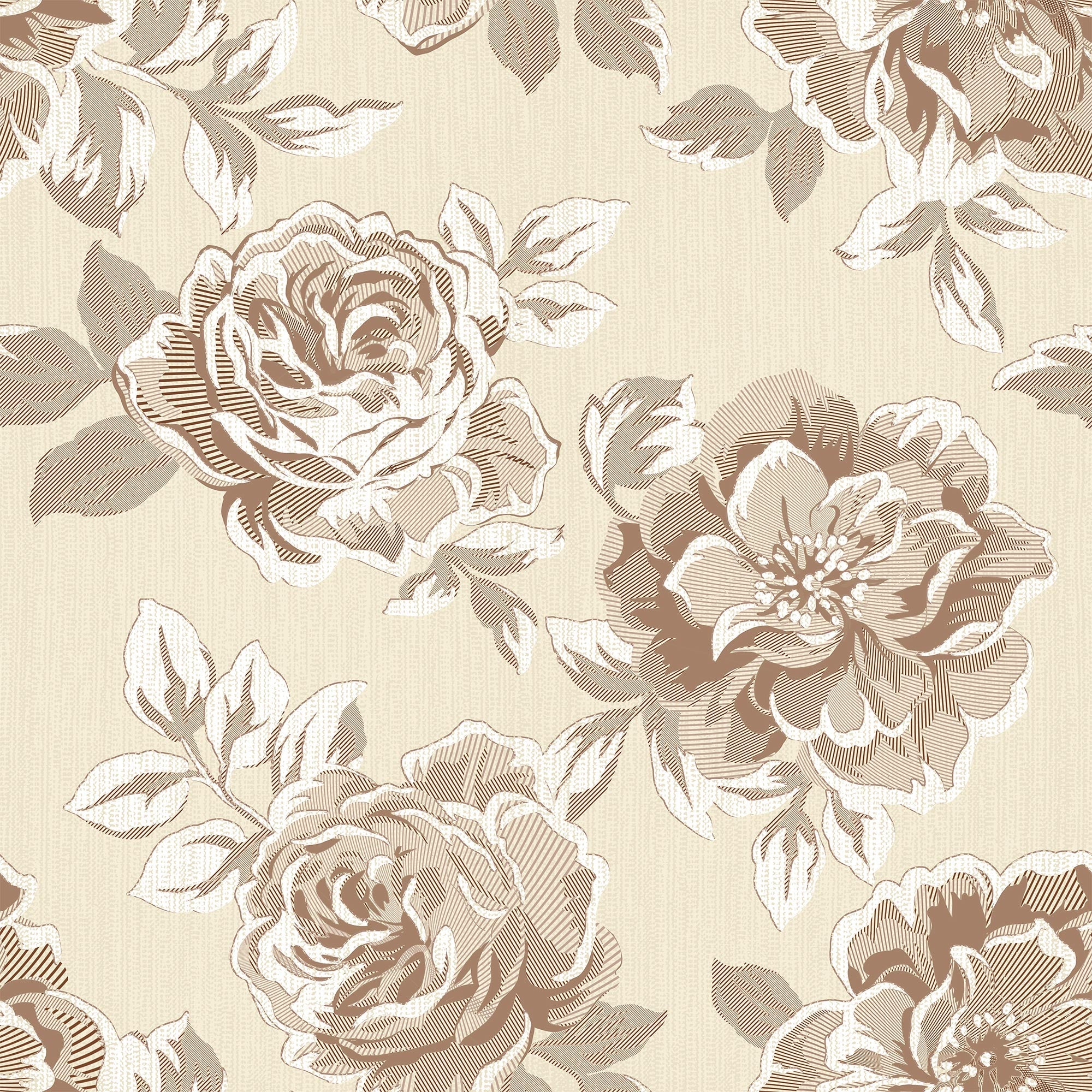 Yellow and Beige Wallpaper Samples for Bedroom - Peel & Stick Removable Wallpaper - Perfect for Nursery, Living Room, and Home Decor