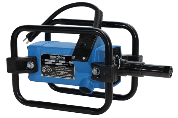 High-Performance Concrete Vibrator for Construction & DIY Projects - Heavy Duty Cement Vibrating Tool for Smoothing & Air Bubble Removal - Perfect for Slabs, Foundations & Driveways