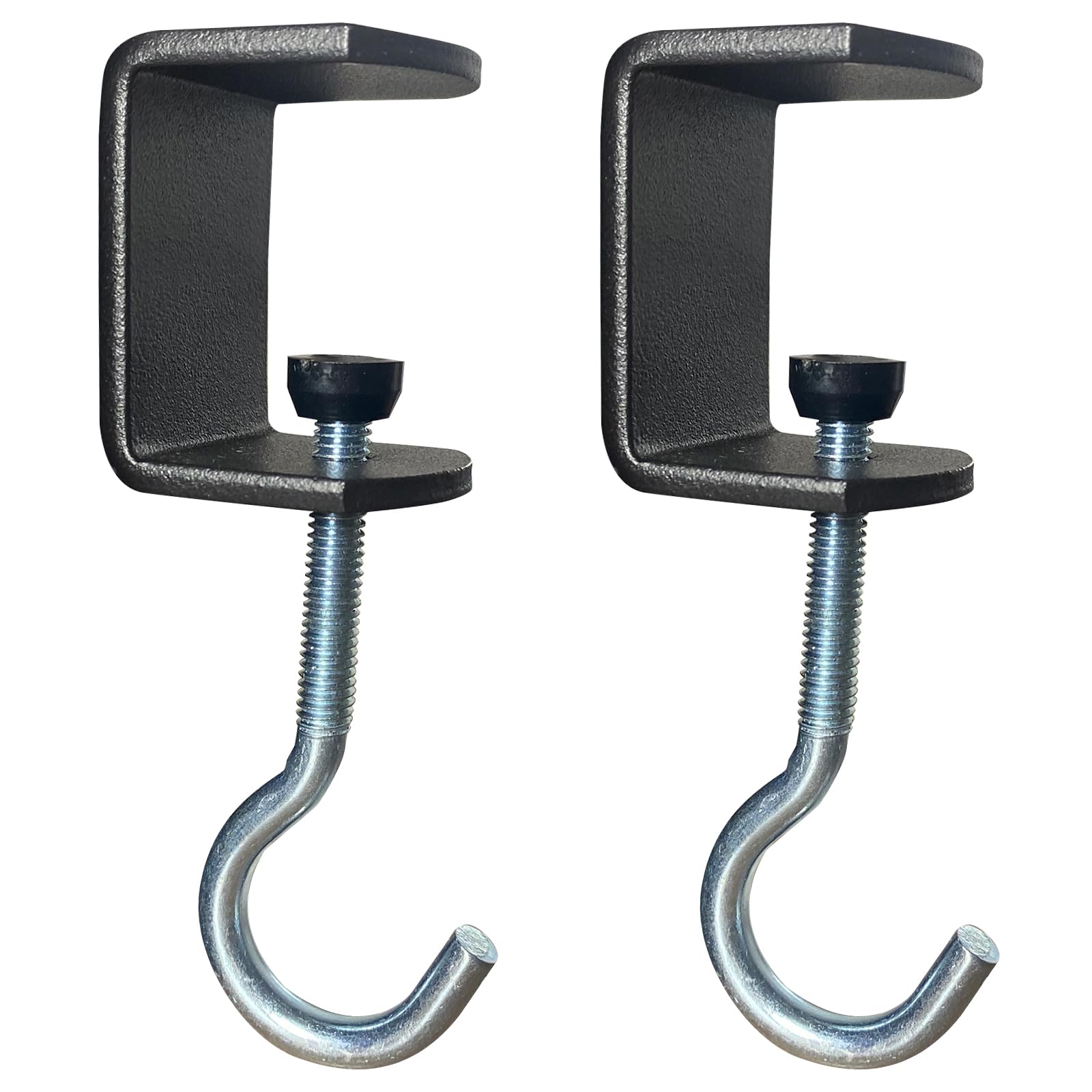 Vowcarol 2-Pack Desk Bag Hooks - Heavy Duty Backpack Hangers with Clamp for Office, School & Home Organization - Perfect for Hanging Purses, Totes & Laptop Bags on Desks & Tables