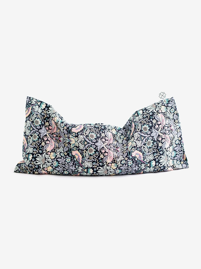 Spritz Wellness Liberty Print Aromatherapy Eye Pillow - Strawberry Thief Design for Stress Relief & Sleep Aid | Perfect for Meditation, Travel & Home Relaxation