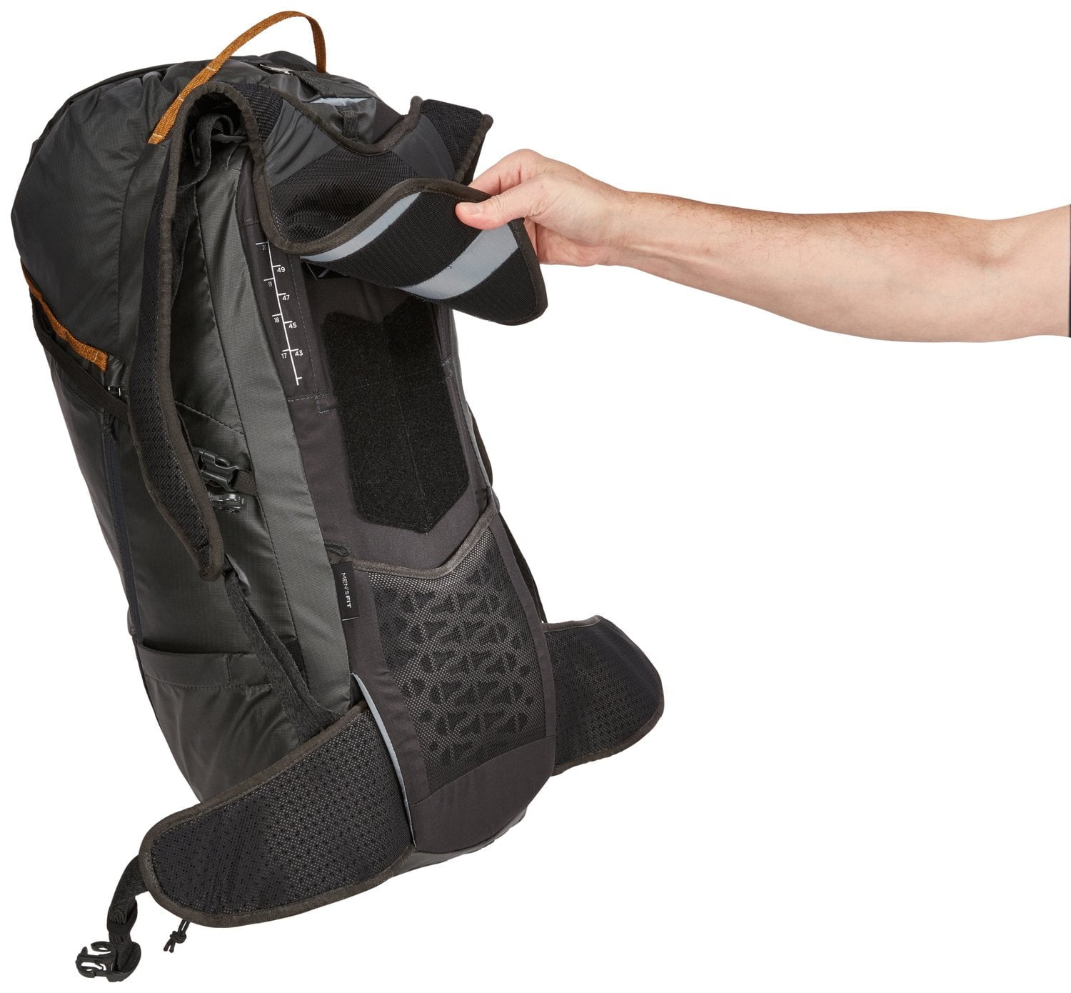 Thule Stir 35L Men's Hiking Backpack - Lightweight & Durable Daypack for Outdoor Adventures - Obsidian Gray - Perfect for Camping, Trekking & Travel