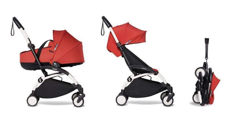 Stokke YOYO2 6+ Complete Baby Stroller with Bassinet - Lightweight Compact Travel Stroller for Toddlers & Newborns - Perfect for Air Travel, City Walks and Everyday Use