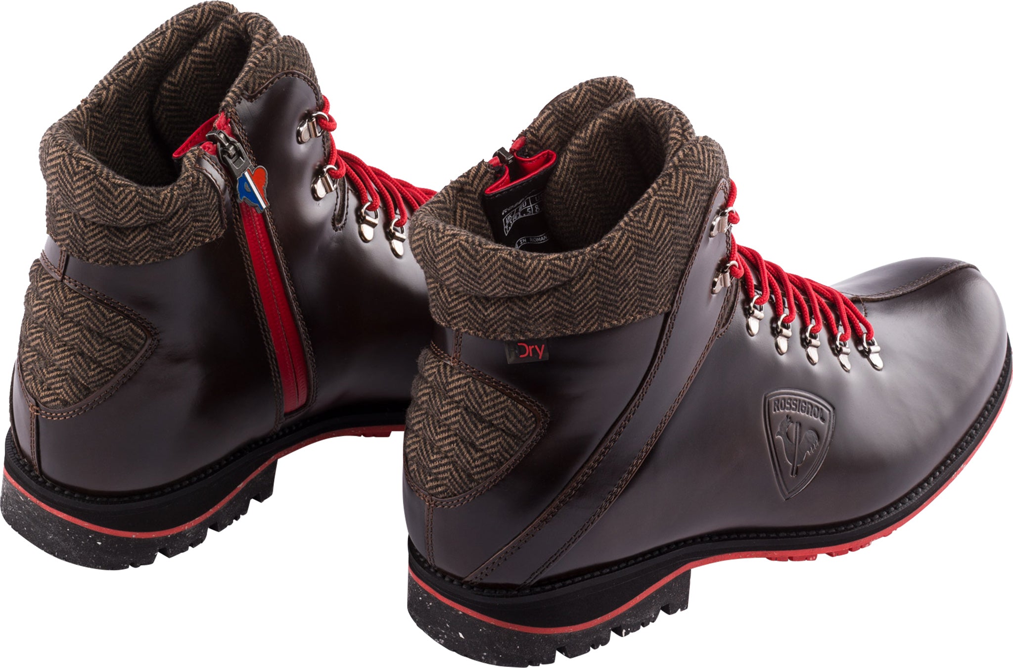 1907 Chamonix Boots for Men - Premium Leather Hiking & Outdoor Boots - Durable Comfort for Mountain Trekking & Winter Adventures