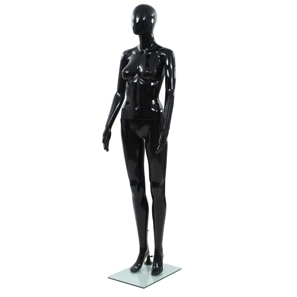 Full Body Female Mannequin with Glass Base - 68.9