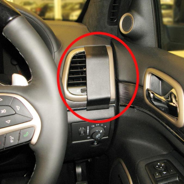 ClicOn No Holes Right Hand Dash Mount for Jeep Grand Cherokee 2011-2020 | Secure Phone Holder for Off-Road & Daily Driving