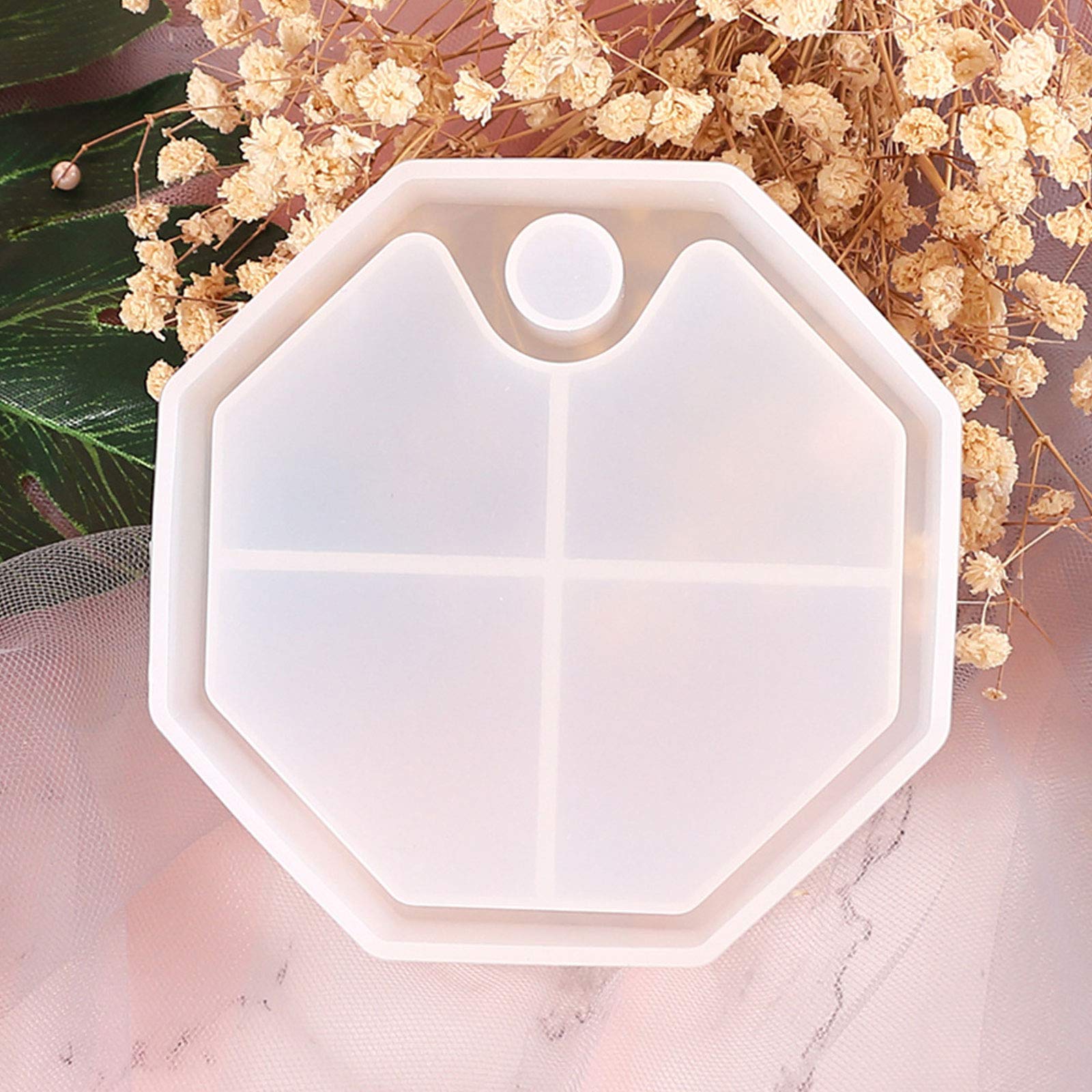 Multi-Layer Rotating Jewelry Organizer Box - Spinning Storage Case for Bracelets, Rings, Necklaces & Lipstick - Durable Silicone Resin Mold Jewelry Tray for Women & Kids - Perfect for Bedroom Vanity, Travel & Gift Giving