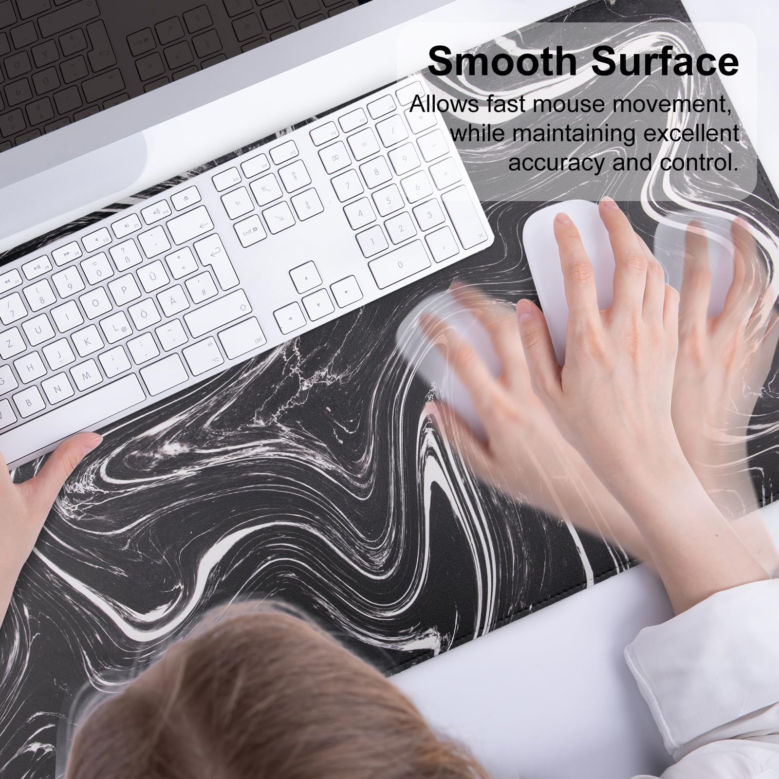 QIYI Extra Large Gaming Mouse Pad - 31.5