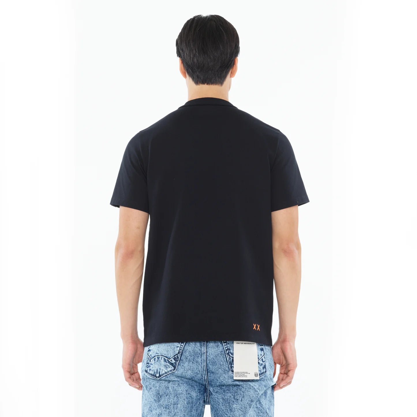CULT OF INDIVIDUALITY Gradient Logo T-Shirt for Men & Women | Trendy Streetwear Fashion Tee | Perfect for Casual Outfits, Concerts and Urban Lifestyle