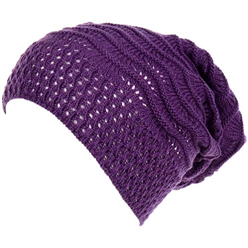 Wavy Lines-eggplant Purple