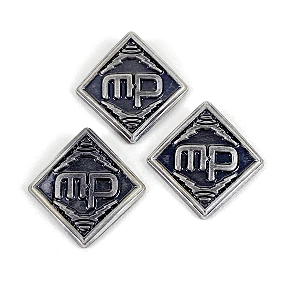 MicParts Logo Badge - Custom Emblem for Cars, Motorcycles & Helmets - High-Quality Metal or Plastic Decals - Perfect for Branding, Personalization & Vehicle Decoration