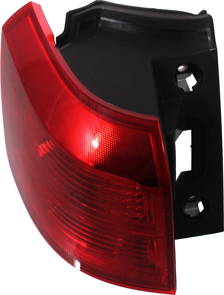 Evan Fischer Replacement Tail Light Assembly Set of 2 - Compatible with 2010-2017 GMC Terrain | CAPA Certified | Halogen with Bulbs | Driver & Passenger Side | Perfect for Night Driving & Vehicle Safety