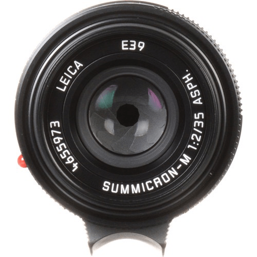 Leica Summicron M 35mm f/2 ASPH Black Lens for Professional Photography - Perfect for Street, Portrait & Travel Photography