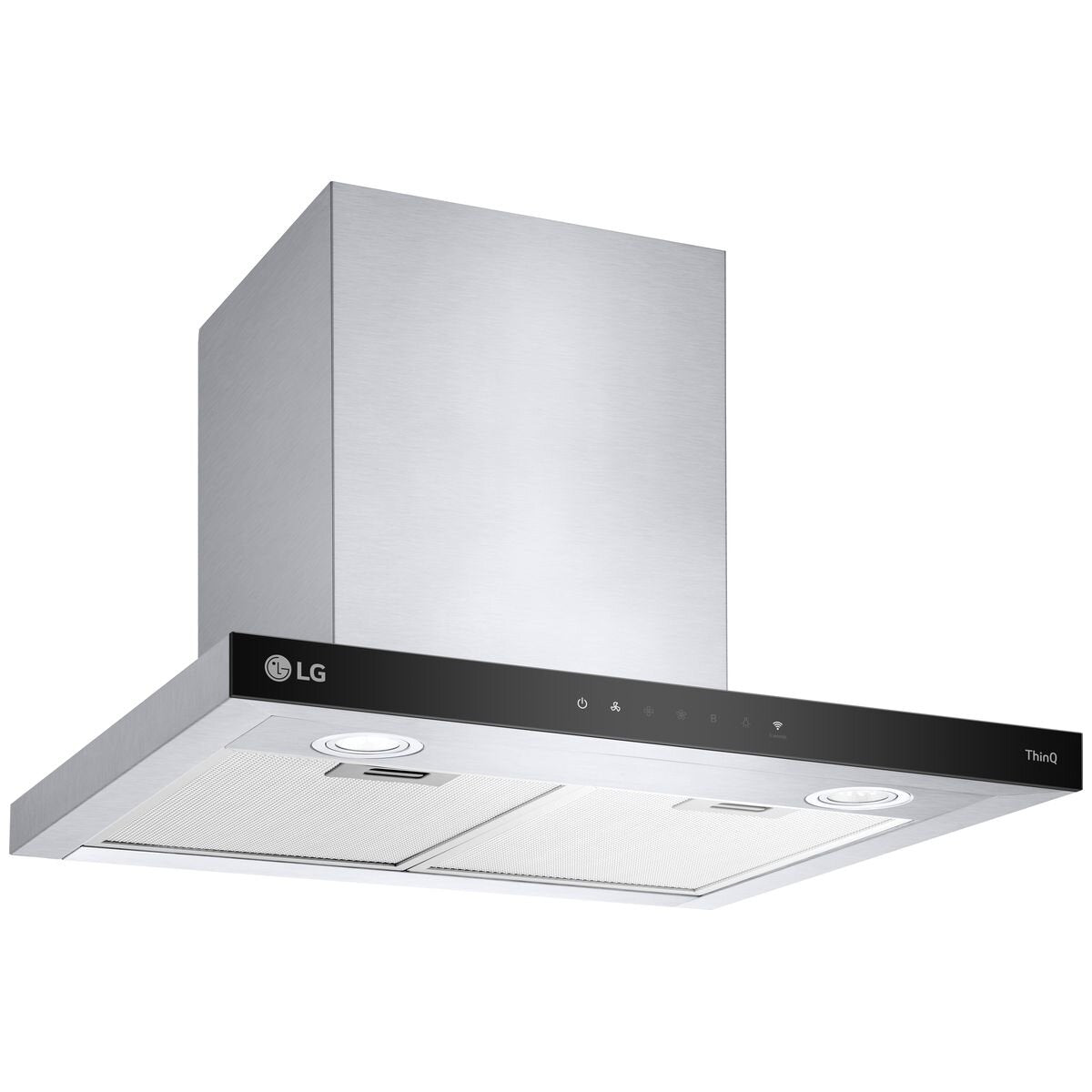 LG BWH607T3S 60cm Series 7 Canopy Range Hood - Stainless Steel Kitchen Exhaust Fan with Powerful Extraction - Perfect for Modern Home Cooking & Open Kitchen Designs