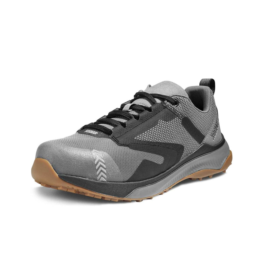 Kodiak Quicktrail Men's Composite Toe Work Safety Athletic Shoes - Lightweight & Slip-Resistant for Construction, Hiking & Outdoor Work (Grey, KD0A4TGYGYX)