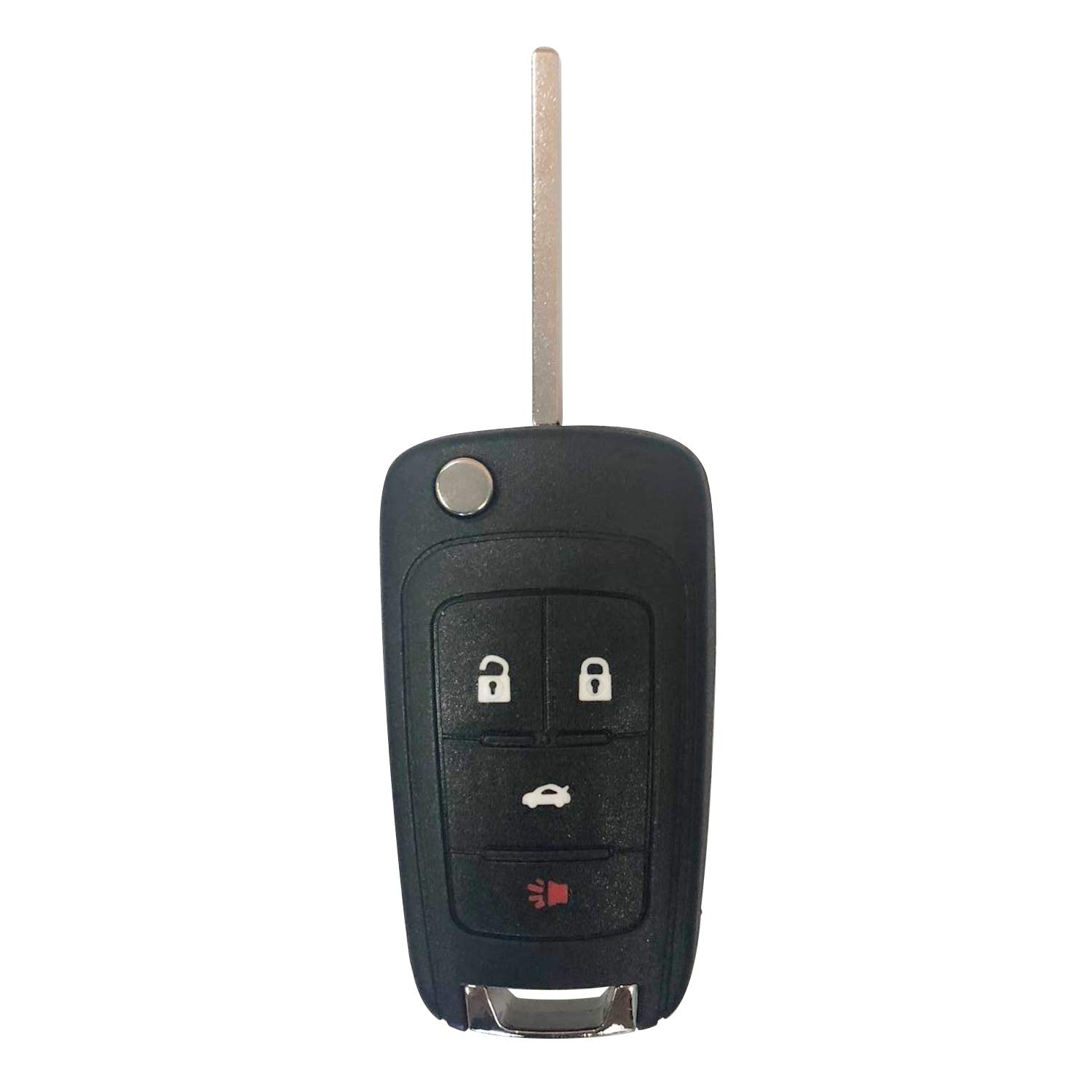 4 Button Flip Key Fob for OHT01060512 - Keyless Entry Car Remote | Auto Replacement