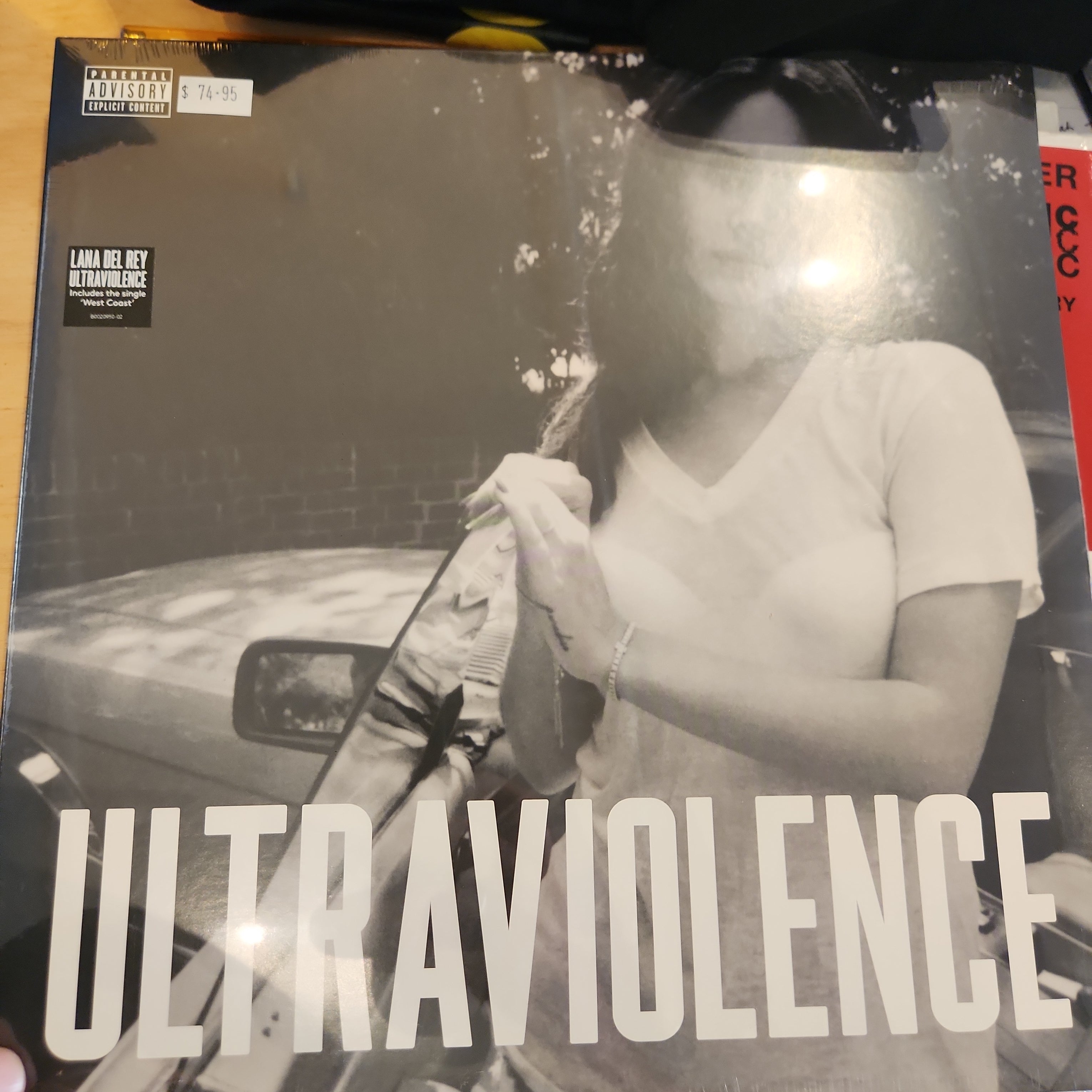 Lana Del Rey Ultraviolence Vinyl Record LP - Limited Edition 12