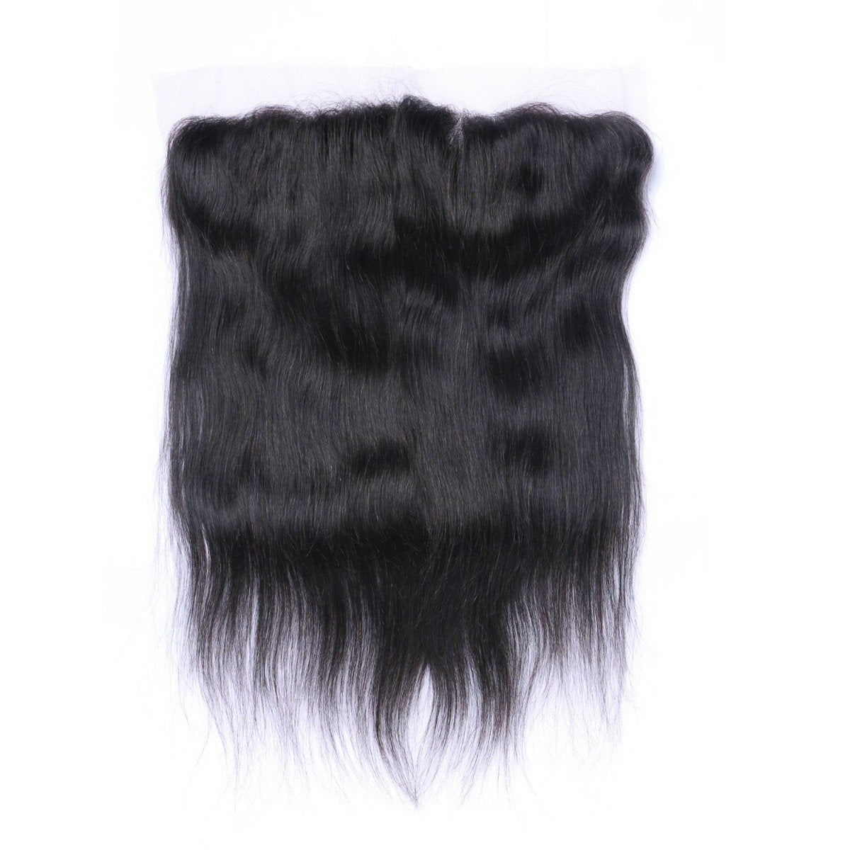 100% Virgin Human Hair Frontal - Natural Black Straight Hair Lace Front Wig for Women - Perfect for Daily Wear, Parties & Special Occasions