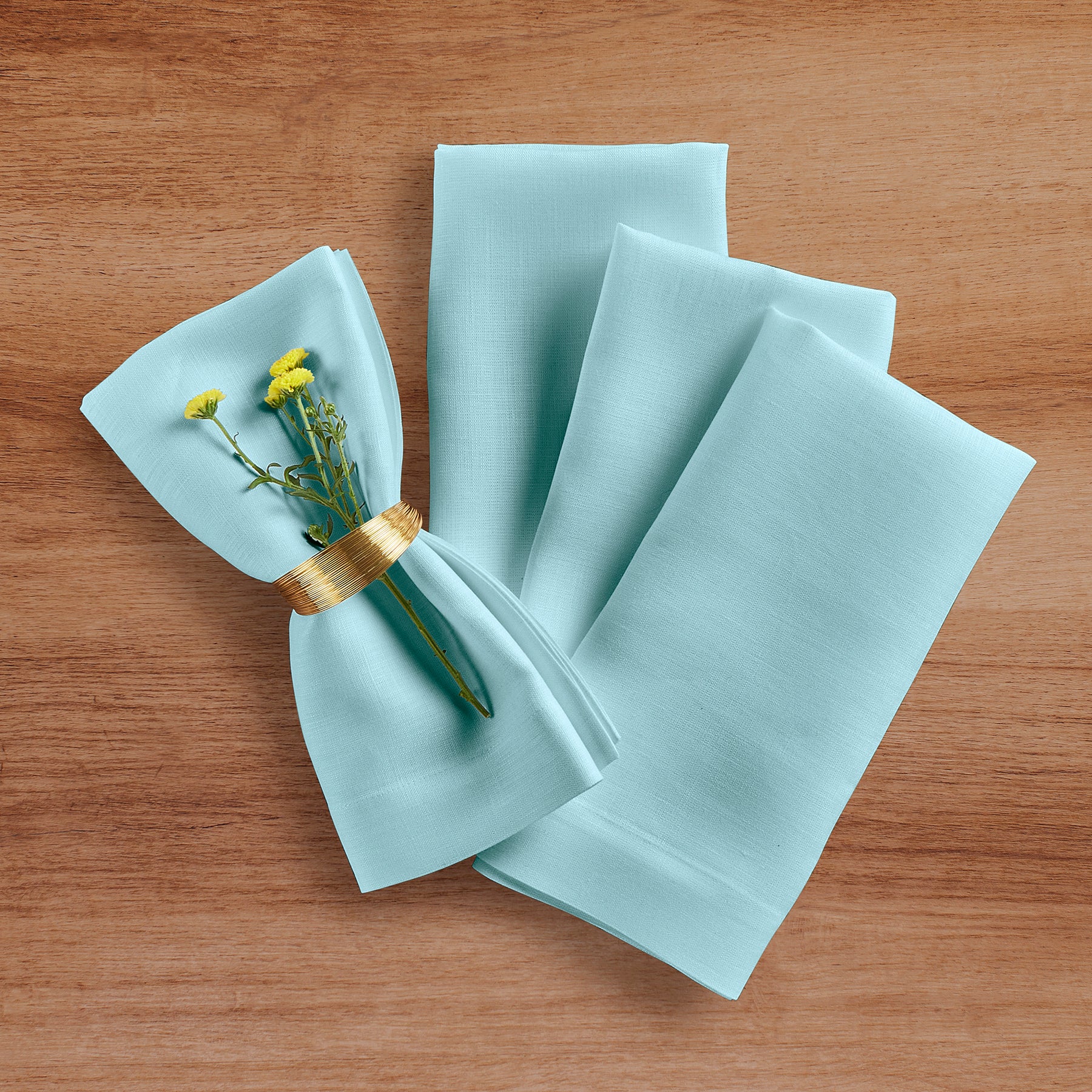 Premium Linen Napkins for Dining - Eco-Friendly & Elegant Table Linens for Weddings, Parties, and Everyday Use