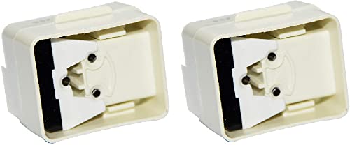 Frigidaire Refrigerator Start Relay and Capacitor Replacement - Compatible with 241707705 & 216954201 (2-Pack) - Perfect for DIY Fridge Repairs and Maintenance