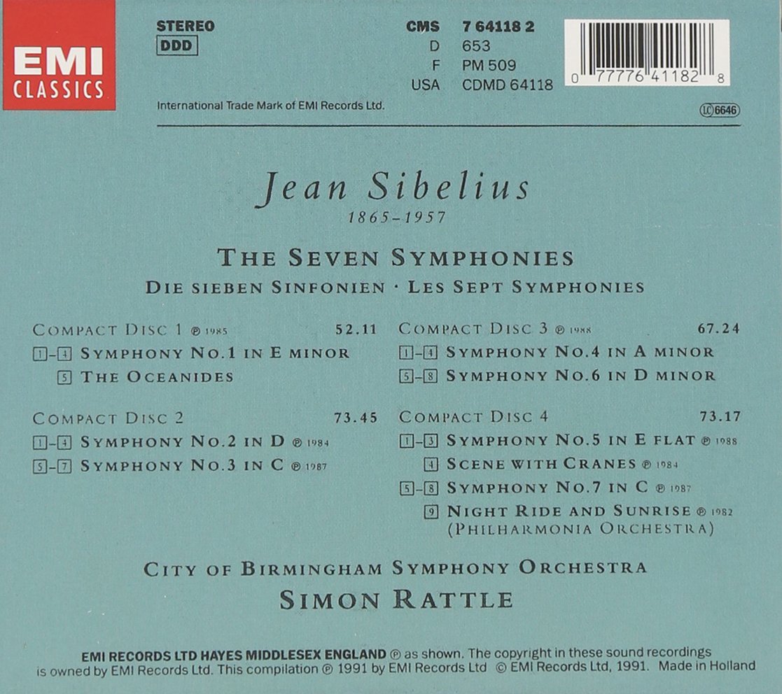 Sibelius: The Seven Symphonies - Complete Classical Music Collection for Relaxation, Study & Home Decor