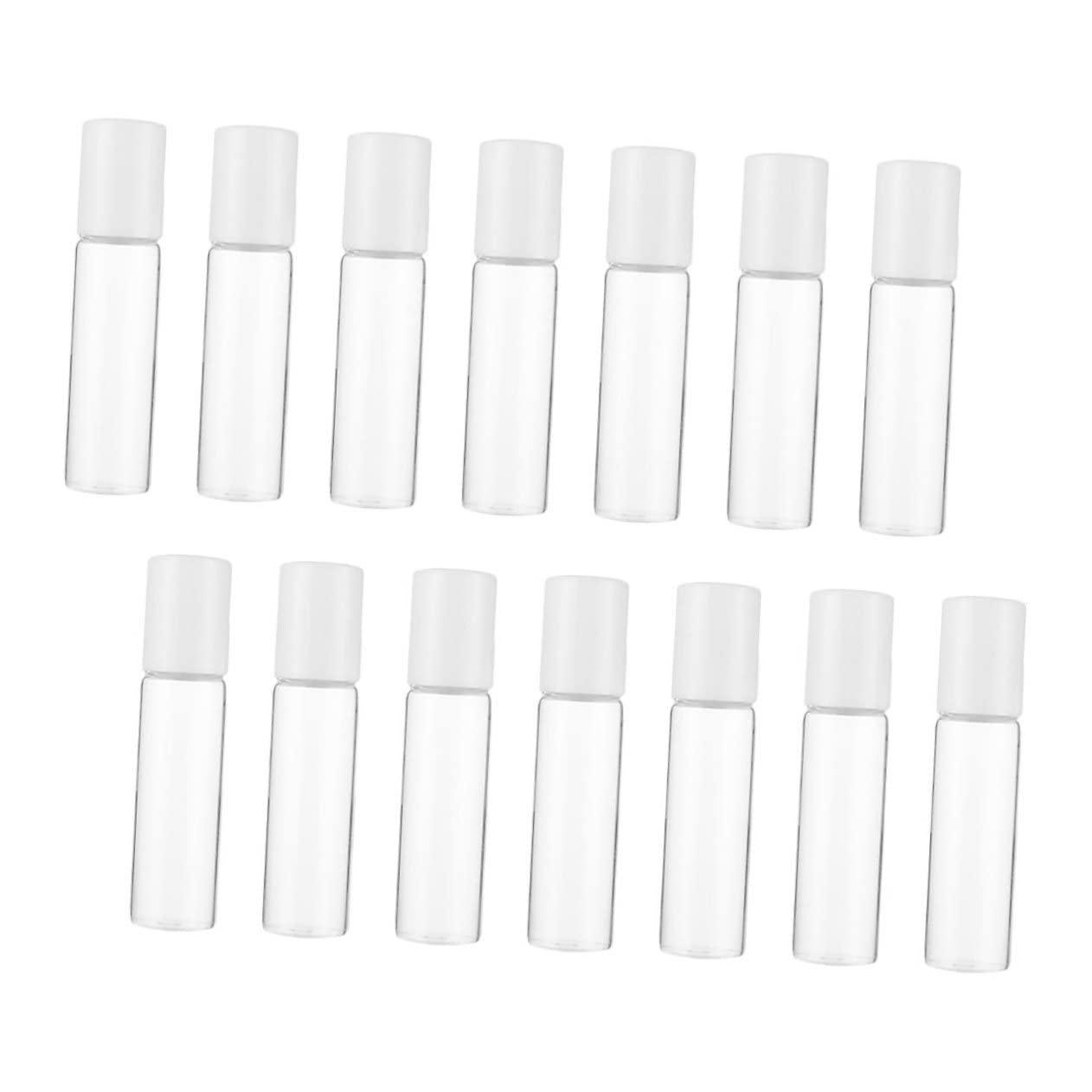 Beatifufu 10ml Glass Roller Bottles - Essential Oil Storage, Refillable Travel Bottles for Cosmetics & Aromatherapy | Perfect for DIY Skincare, Perfume Mixing & On-the-Go Use