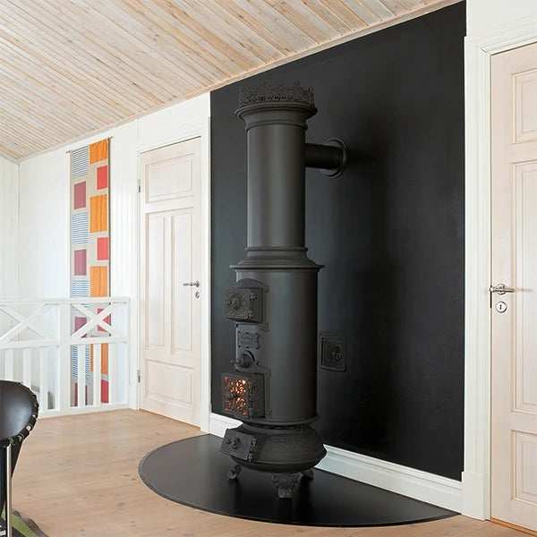 Cast Iron Stove - Westbo Classic Wood Burning Stove for Cozy Home Heating & Cabin Decor