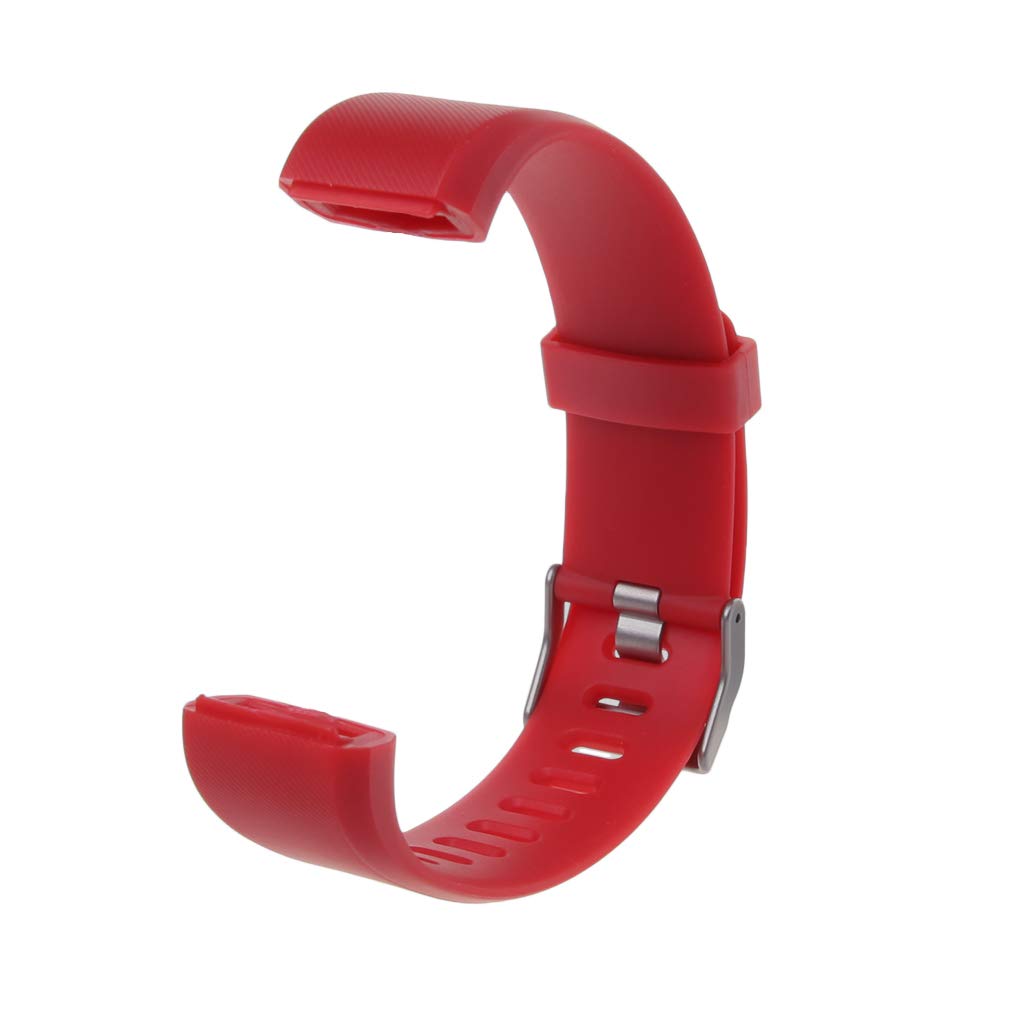 Waterproof Silicone Strap for ID115 PLUS Smartwatch - Durable, Wear-Resistant Replacement Band for Fitness & Daily Use
